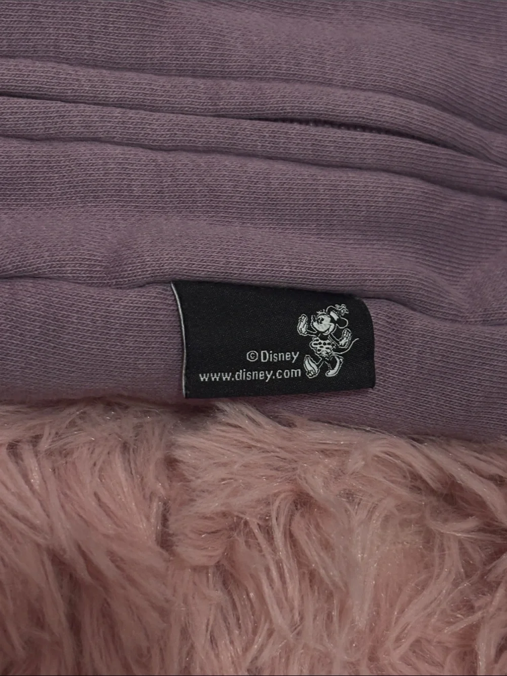 GAP Disney baby purple lavender Hooded One-Piece with Ear Details 0-3 mo
